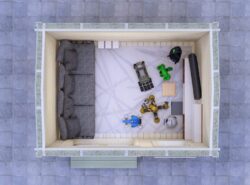 Carlow Garden Log Cabin Interior