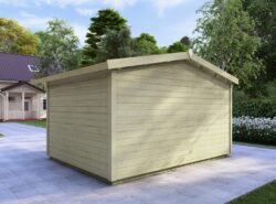 Galway Garden Log Cabin Exterior