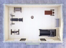 Longford Log Cabin- Mycabin.ie - Interior