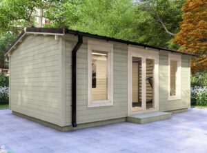 Longford Log Cabin- Mycabin.ie - Exterior