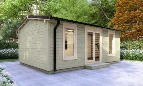 Longford Log Cabin- Mycabin.ie - Exterior Longford Log Cabin- Mycabin.ie - Exterior