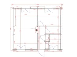 Two Bed B Log Home-Mycabin.ie