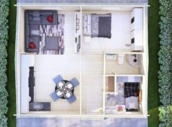 Two Bed B Log Home-Mycabin.ie