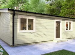 Two Bed B Log Home-Mycabin.ie