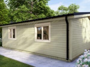 Two Bed B Log Home-Mycabin.ie