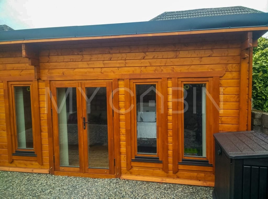 Log Cabin Extension Exterior