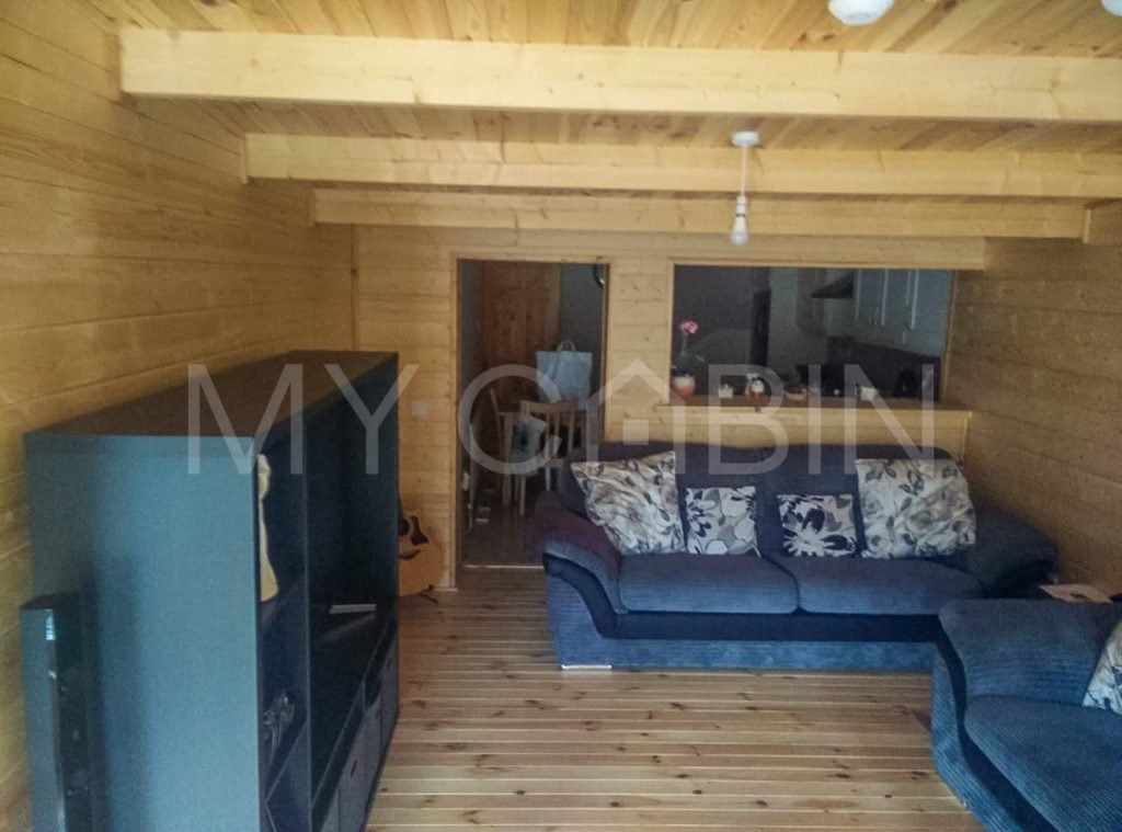 Log Cabin Extension Interior