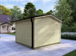 Laois Garden Log Cabin Exterior