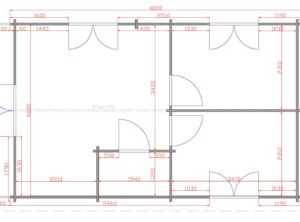Budget Two Bed A Floor Plan