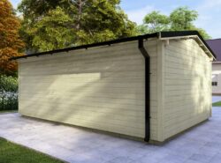 Longford Two Room Log Cabin- Mycabin.ie - Exterior