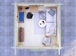 Kildare Garden Cabin Floor Plan