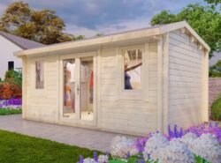 Budget 11 Exterior Log Cabins -My Cabin Scotland