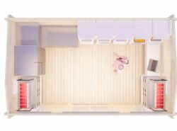 Budget 12 Log Cabins Interior -My Cabin Scotland