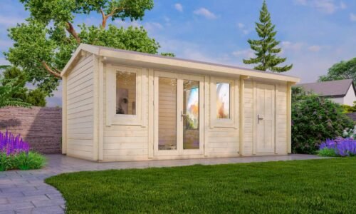 Budget 13 Log Cabin Exterior Budget 13 Log Cabin Exterior -My Cabin Scotland