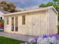 Budget 13 Log Cabin Exterior -My Cabin Scotland