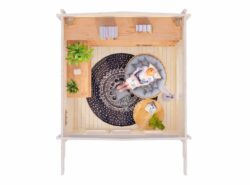 Budget 4 Log Cabin Interior -My Cabin Scotland