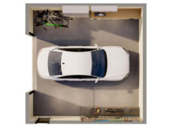 Garage Interior Log Cabin -MyCabin.ie Ireland