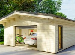 Garage Log Cabin -MyCabin.ie Ireland