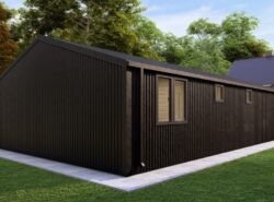 Barn Style 3 BED A Log Cabin Exterior -Mycabin.ie