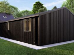 Barn Style 3 BED A Log Cabin Exterior -Mycabin.ie