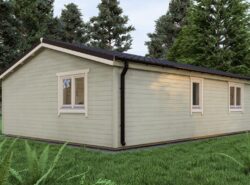 3 BED C Log Cabins Exterior - Mycabin.ie Ireland