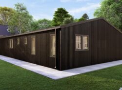 Barn Style 4 BED A Log Cabin Exterior -Mycabin.ie