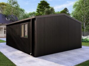 Barn Style 1 Bed A2 Log Exterior | MyCabin Ireland