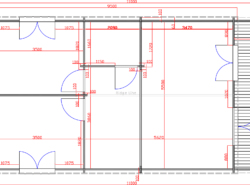 Barn Style Two Bed A Floor Plan