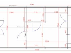 Barn Style One Bed D Log Cabin Interior | MyCabin.ie