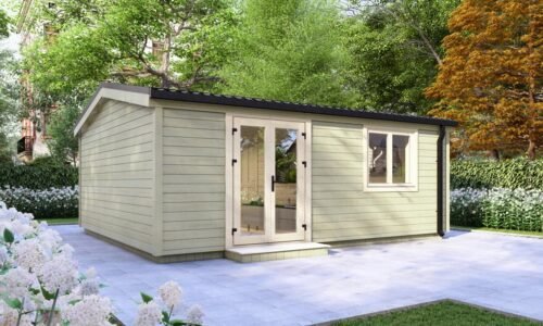 One Bed A Log Cabin Exterior One Bed A Log Cabin Exterior - Mycabin.ie