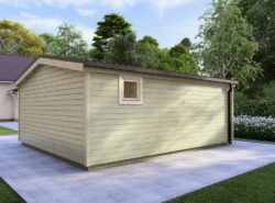 One Bed A Log Cabin Exterior - Mycabin.ie