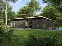 Barn Style 4 bed B Exterior - Mycabin.ie