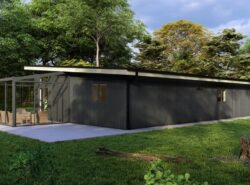 Barn Style 4 bed B Exterior - Mycabin Ireland