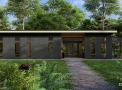 Barn Style 4 bed B Exterior - Mycabin.ie