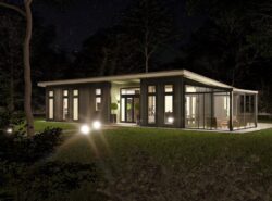 Barn Style 4 bed B Exterior - Mycabin.ie