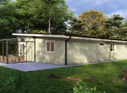 Four bedroom B Exterior - Mycabin.ie