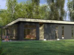 Barn Style 3 Bed D Log Cabin -Mycabin.ie