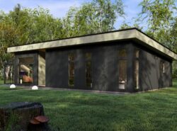 Barn Style 3 Bed D Log Cabin -Mycabin.ie