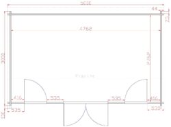 Budget 11 Log Cabin Floor Plan