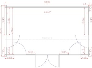 Budget 12 Log Cabin Floor Plan