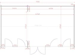 Budget 14 Log Cabin Floor Plan