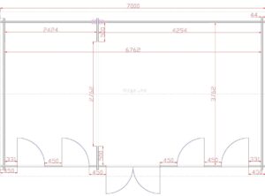 Budget 14 Log Cabin Floor Plan