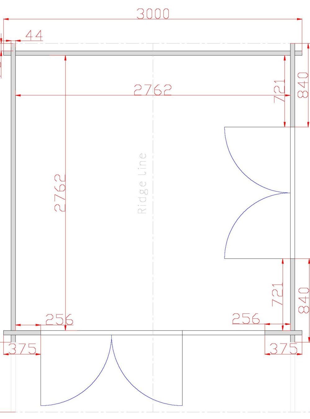 Budget 4 Log Cabin Floor Plan Budget 4 Log Cabin Floor Plan