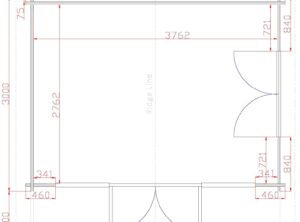 Budget 6 Log Cabin Floor Plan