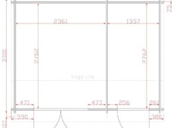 Budget 8 Log Cabin Floor Plan