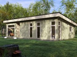 Residential Three Bed D Log Cabin -Mycabin.ie