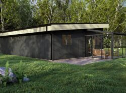 Barn Style 3 Bed D Log Cabin -Mycabin.ie