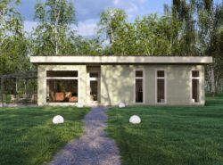 3 Bed D Log Cabin -Mycabin Ireland