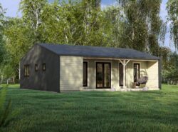 Barn Style 2 Bed E Log Cabin -Mycabin.ie