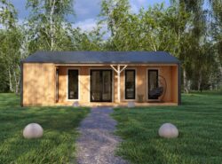 Barn Style 2 Bed E Log Cabin -Mycabin.ie